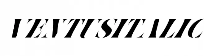 Ventus Italic  नि: शुल्क फ़ॉन्ट्स डाउनलोड