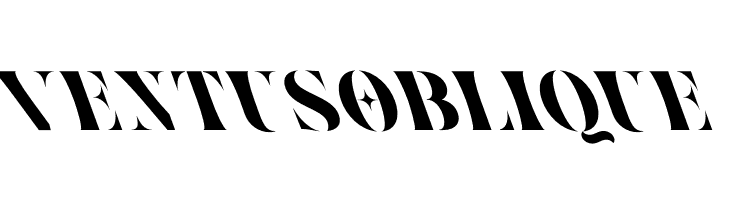 Ventus Oblique  font caratteri gratis