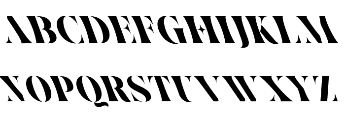 Ventus Oblique Font LOWERCASE