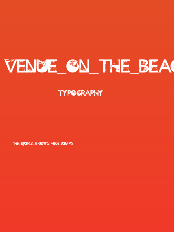 Venue_on_the_Beach Poster