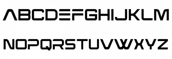 Venus Plant Schriftart Groß