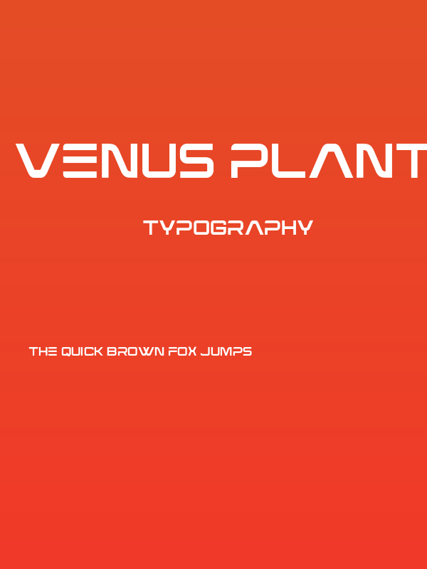 Venus Plant Poster