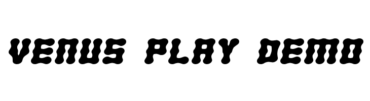 Venus Play Demo  Fuentes Gratis Descargar