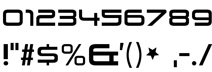 VenusRising-Regular Font OTHER CHARS