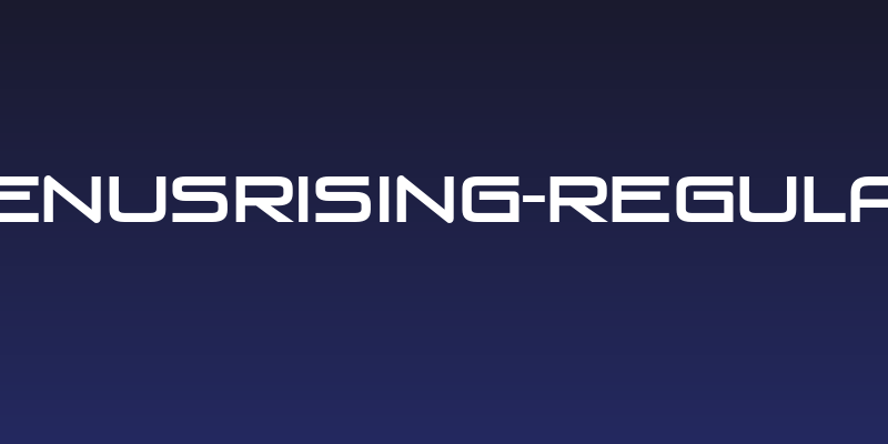 VenusRising-Regular Social Header