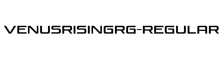 VenusRisingRg-Regular  les polices de caractères gratuit tlcharger