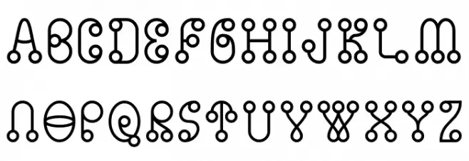 Venusta Fonte MAIÚSCULAS