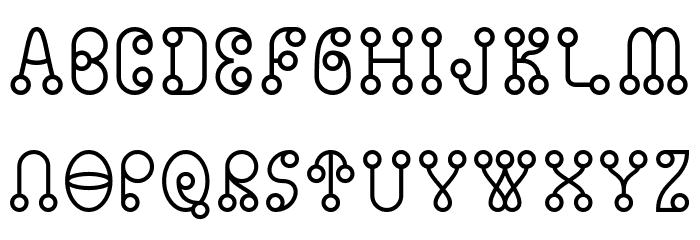 Venusta Font LOWERCASE