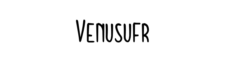 Venusufr  नि: शुल्क फ़ॉन्ट्स डाउनलोड