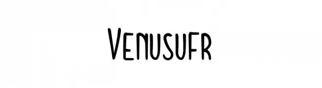 Venusufr  免费字体下载