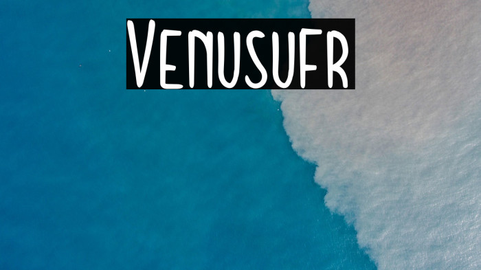 Venusufr Example 1