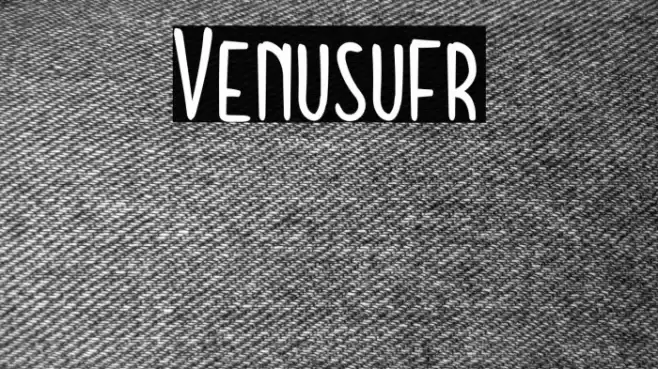Venusufr Font examples