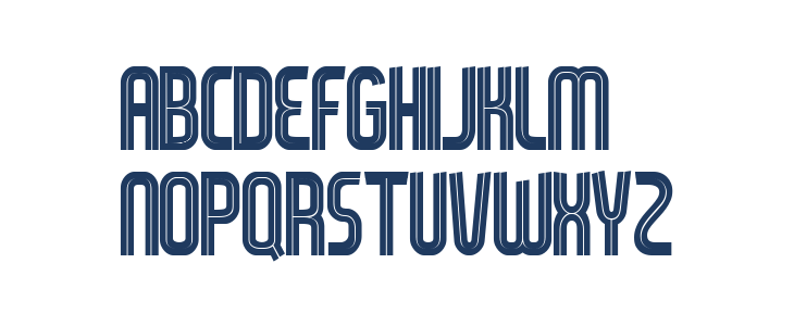 Venzira Regular Uppercase