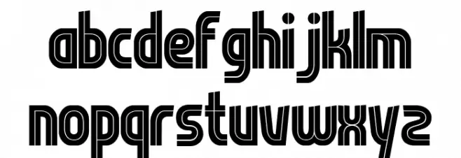 Venzira Regular Шрифта строчной