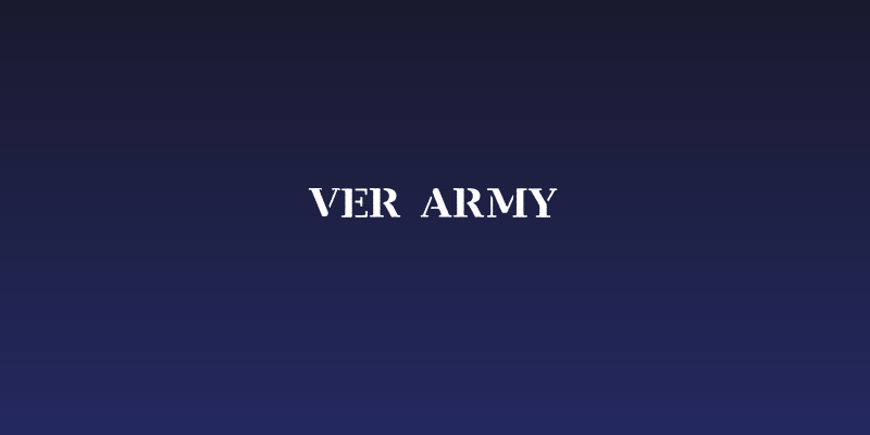 Ver Army Social Header
