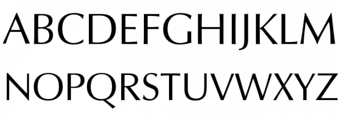 Vera Humana 95 字体 大写