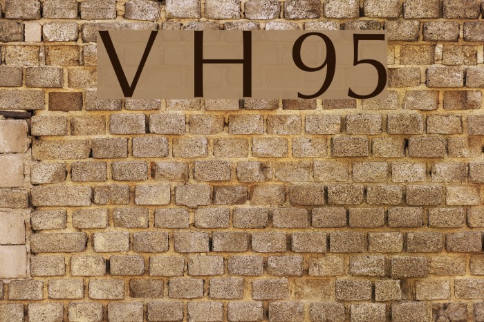 Vera Humana 95 Font examples