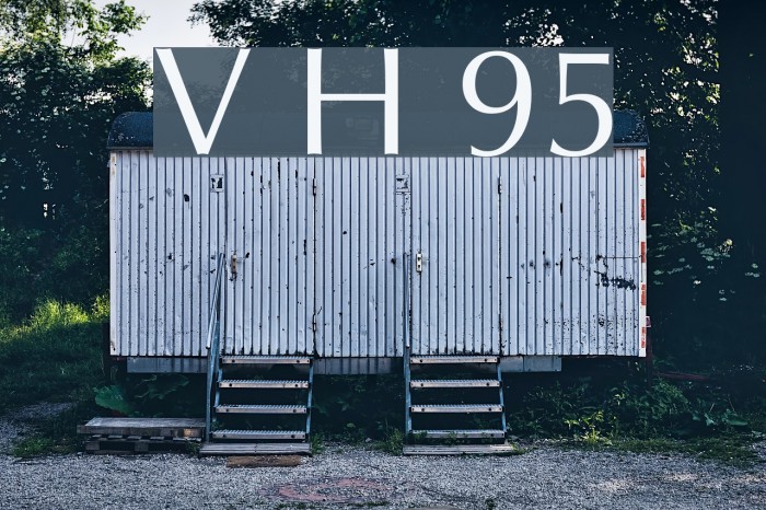 Vera Humana 95 Font examples
