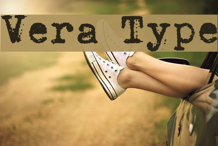 Vera Type Font examples