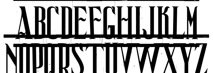 Veracruz Azulejo Schriftart Kleinbuchstaben