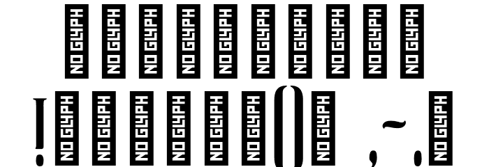 Veracruz Regular Font OTHER CHARS