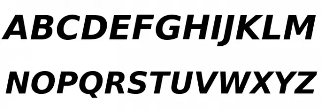 Verajja Bold Italic