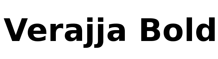 Verajja Bold Font