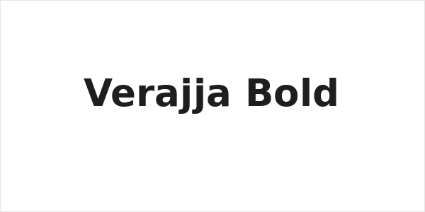 Verajja Bold Logo
