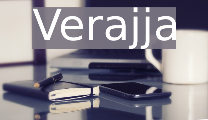 Verajja Font examples