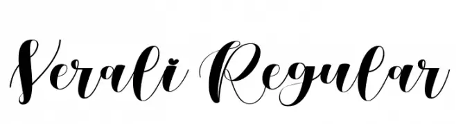 Verali Regular  Fuentes Gratis Descargar