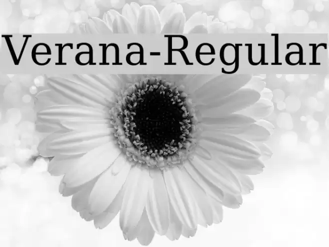 Verana-Regular Polices examples