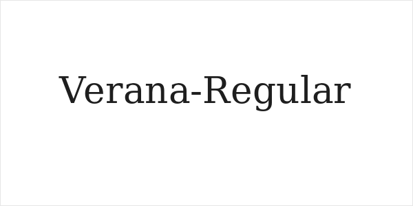 Verana-Regular Logo