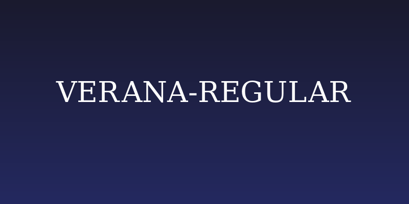 Verana-Regular Social Header