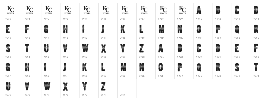 Verbal Diarrhea DEMO Character Map