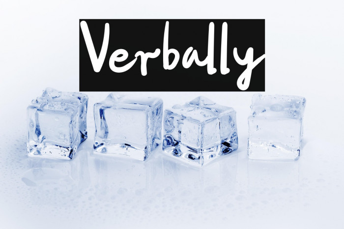 Verbally Example 1