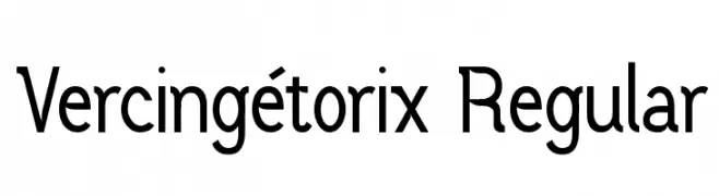 Vercingétorix Regular  Frei Schriftart Herunterladen