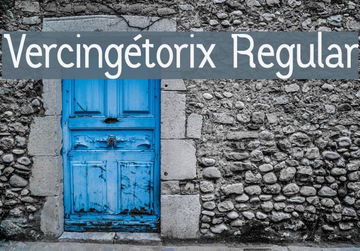 Vercingétorix Regular Font examples