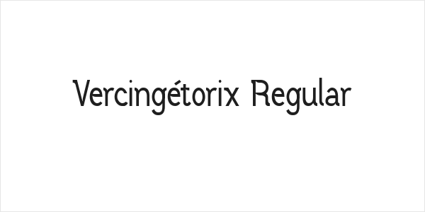 Vercingétorix Regular Logo