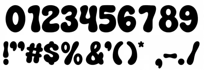 Verdant Vitality Font OTHER CHARS