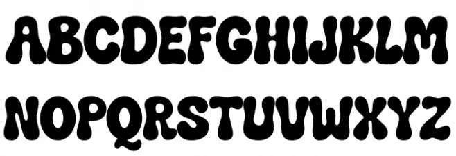 Verdant Vitality Font UPPERCASE