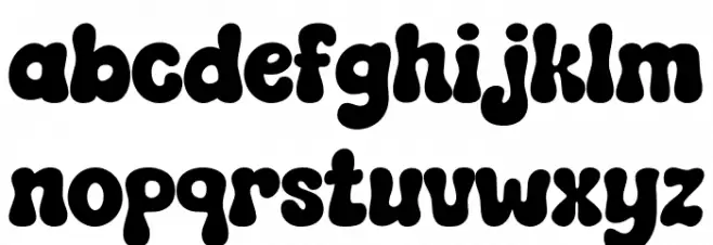 Verdant Vitality Font LOWERCASE