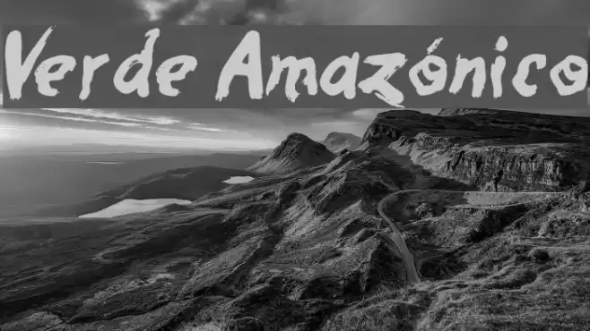 Verde Amazónico Polices examples