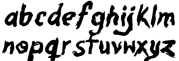 Verde Amazónico Font LOWERCASE