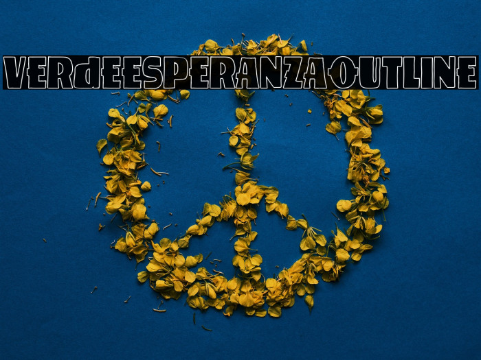 Verde Esperanza Outline Example 3
