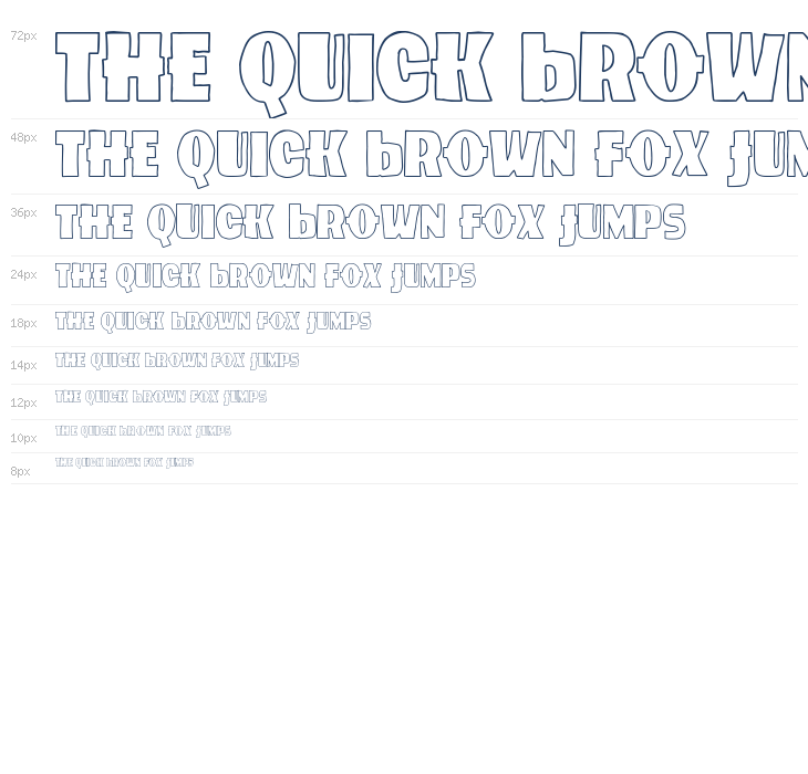 Verde Esperanza Outline Waterfall