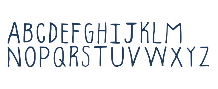 Verditer Lavanda Regular Uppercase