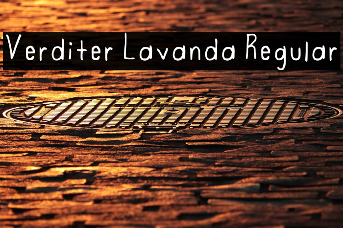 Verditer Lavanda Regular Example 2
