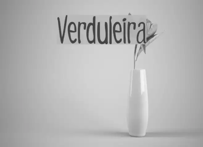 Verduleira Font examples