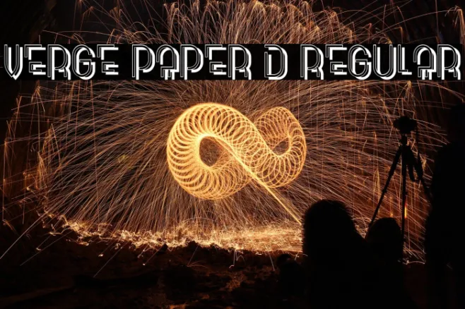 Verge Paper 3D Regular Example 3