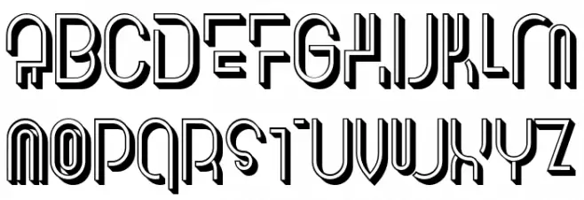 Verge Regular フォント 大文字